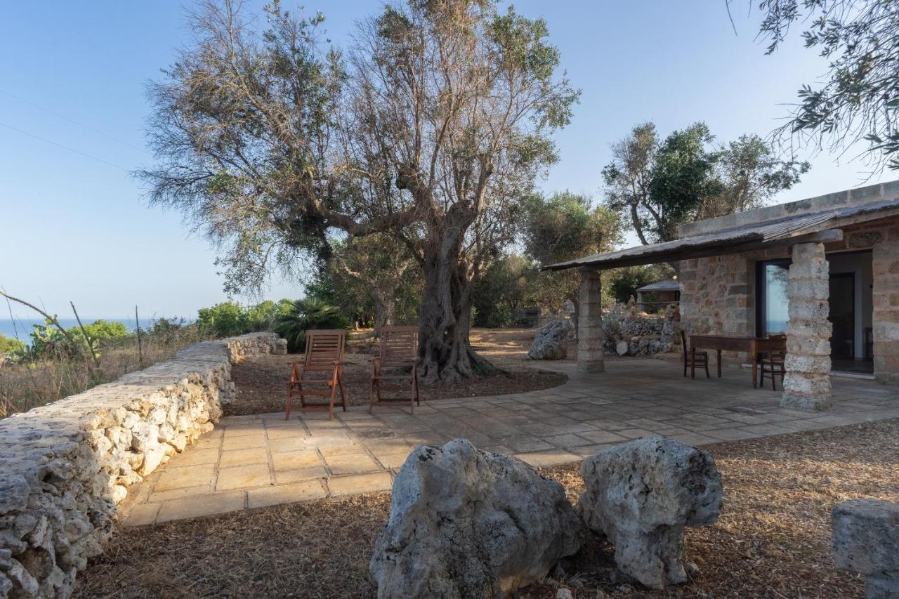 Levante E Libeccio Villette Vista Mare - Marina Di Andrano Kültér fotó